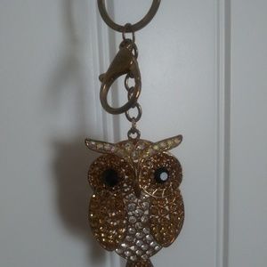 Owl Keychain Necklace